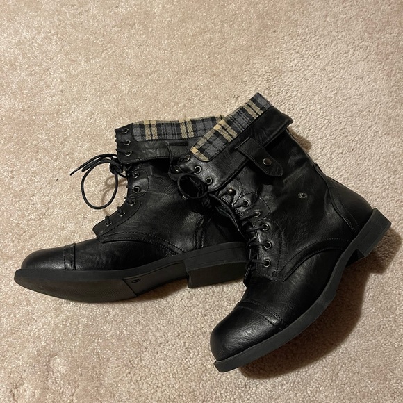 Foldable combat boots womens - Picture 3 of 4